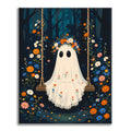 Floral Ghost - Paint by Numbers