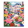 Flower Street - Paint by Numbers