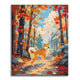 Forest Shiba - Paint by Numbers