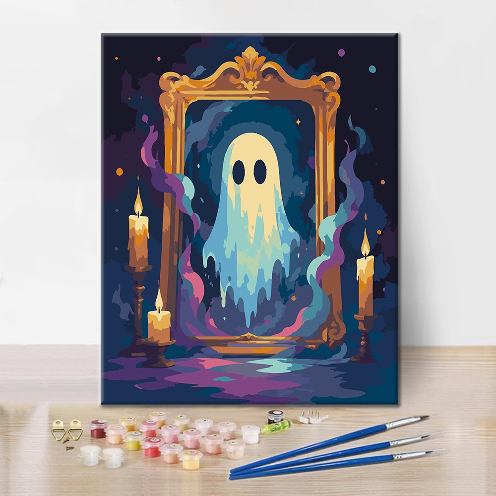 Ghost Frame - Paint by Numbers
