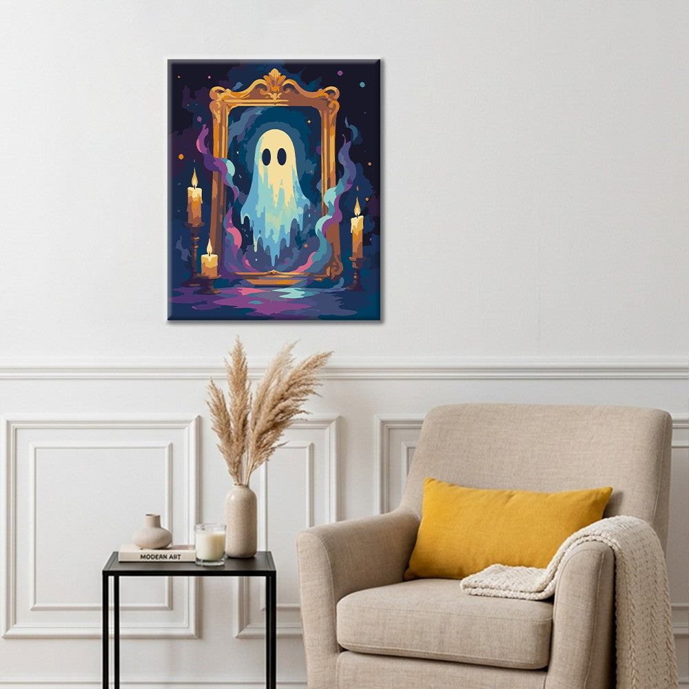 Ghost Frame - Paint by Numbers