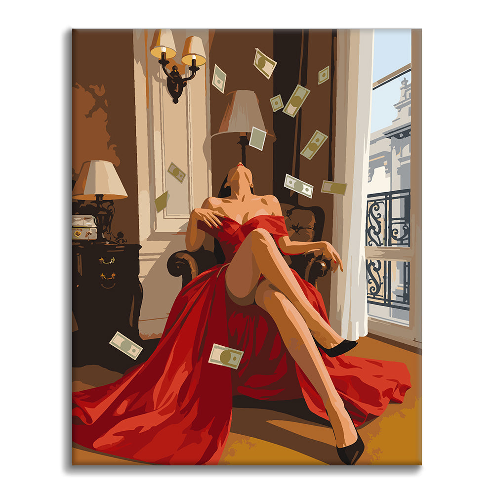 Million Dollar Mood - Paint by Numbers