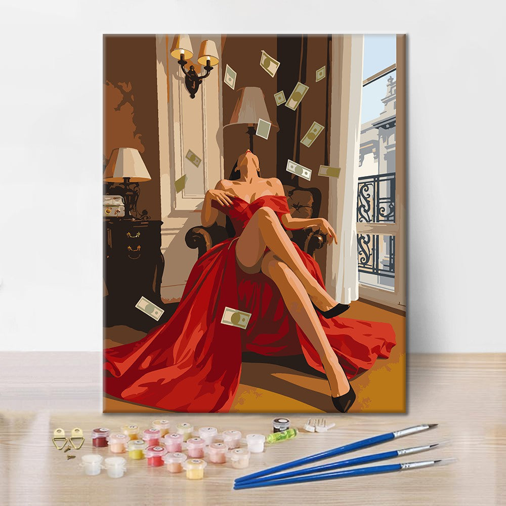 Million Dollar Mood - Paint by Numbers