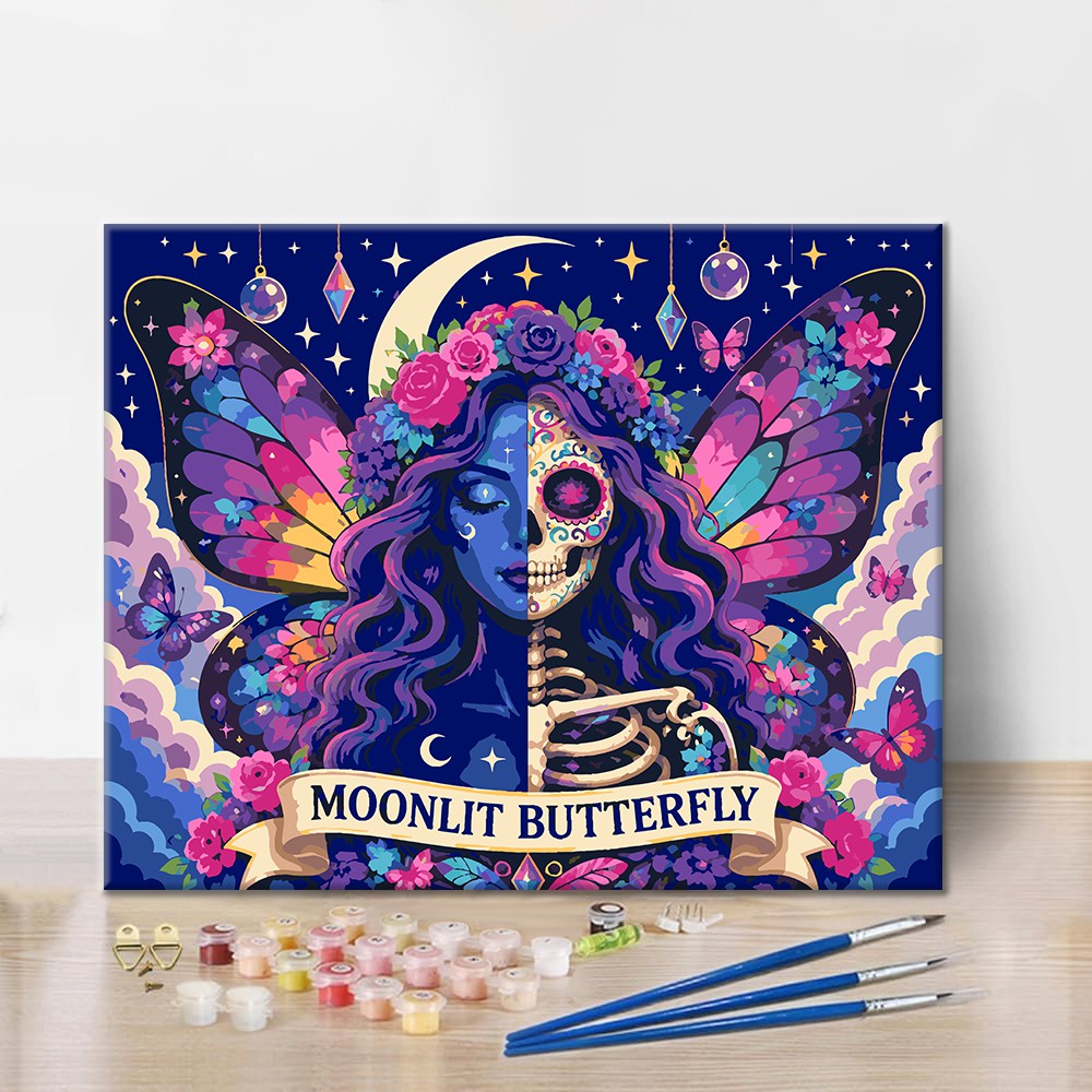 Moonlight Rebirth - Paint by Numbers