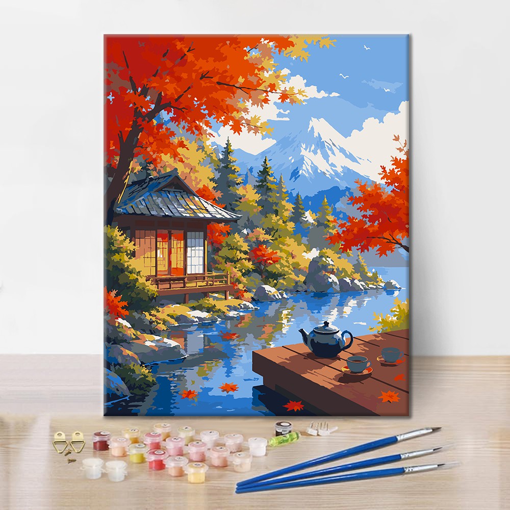 Mountain Tea - Paint by Numbers
