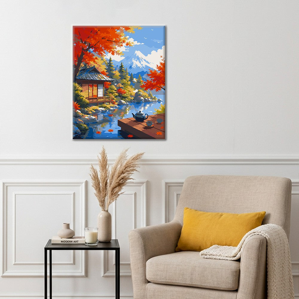 Mountain Tea - Paint by Numbers