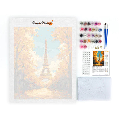 Paris Autumn - Paint by Numbers