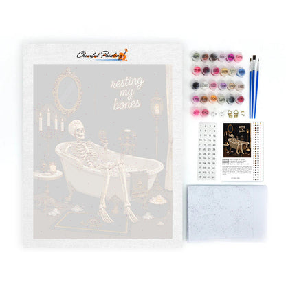 Skeleton Relaxation - Paint by Numbers