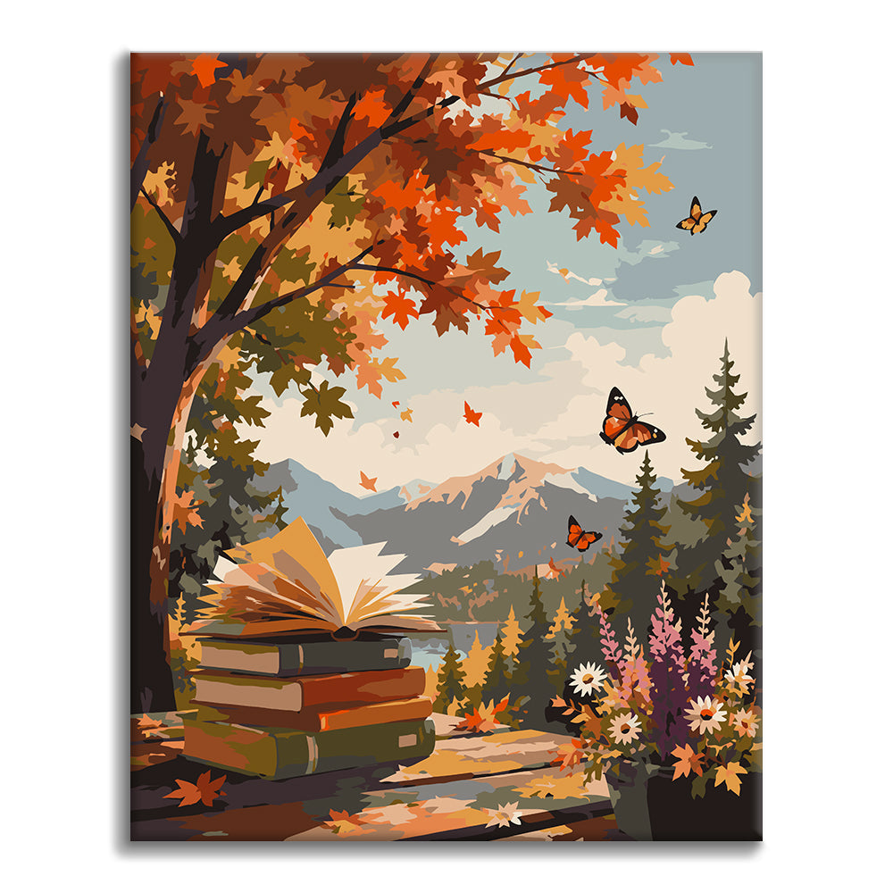 Storybook Tree - Paint by Numbers