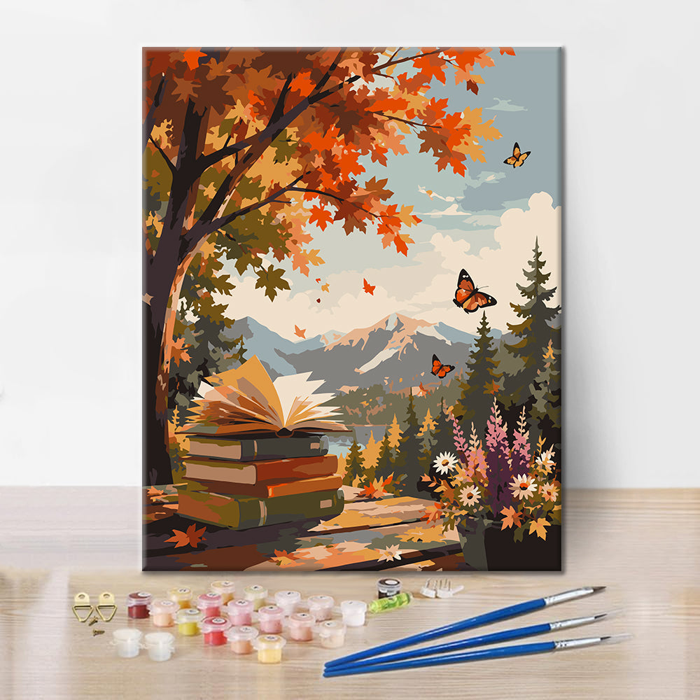 Storybook Tree - Paint by Numbers