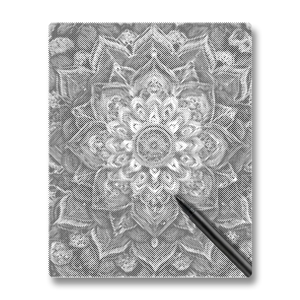 Rainbow Flower Mandala - Dot Painting