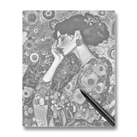 Vintage Woman - Dot Painting