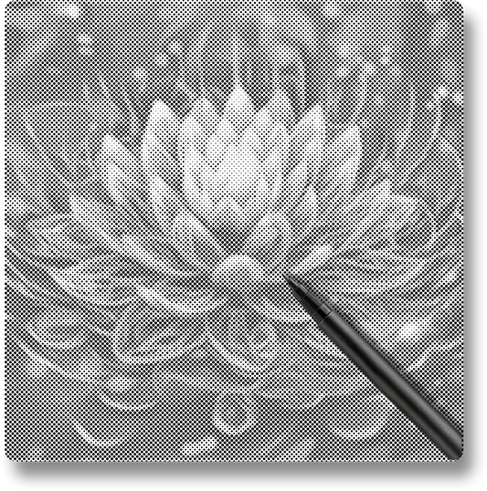 Mystical Lotus Flower - Dot Painting