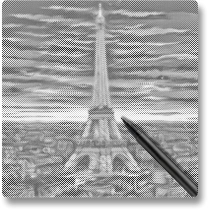 Eiffel Tow - Dot Painting