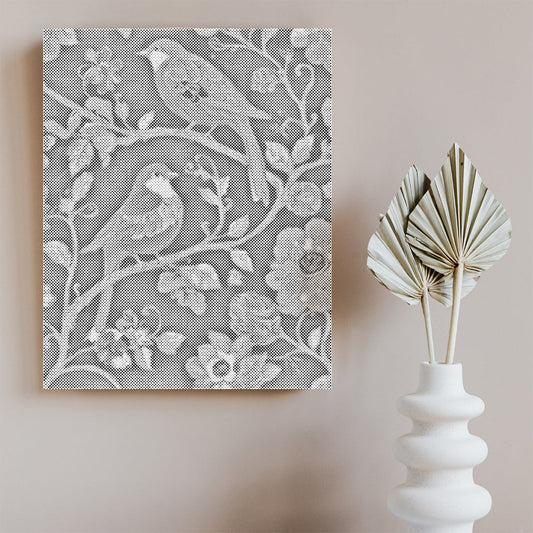 Bohemian Gold-edged Bird - Dot Painting