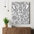 Hipster Giraffe - Dot Painting