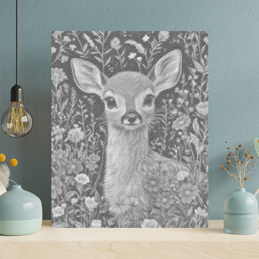 Innocent Fawn - Dot Painting