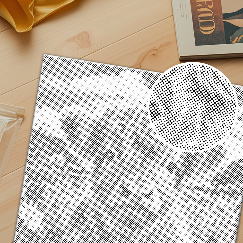 Meadow Highland Calf - Dot Painting