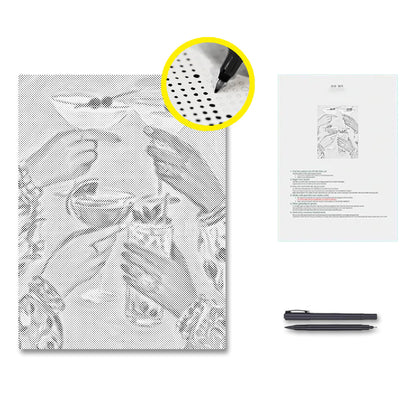 Cheers Together - Dot Painting