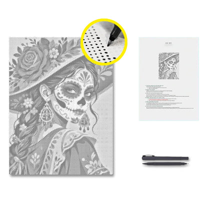 Eternal Catrina - Dot Painting