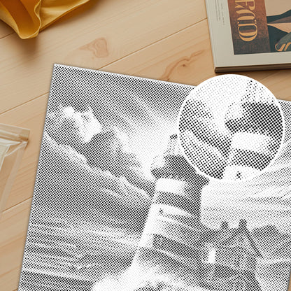 Full Round - Lighthouse - Dot Painting