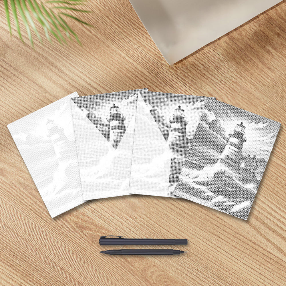 Full Round - Lighthouse - Dot Painting