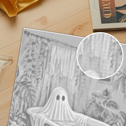 Ghostly Relaxation - Dot Painting