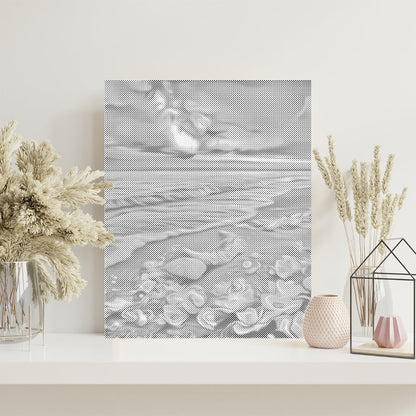Romantic Beach - Dot Painting