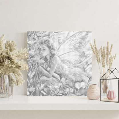 Beautiful Fairy - Dot Painting