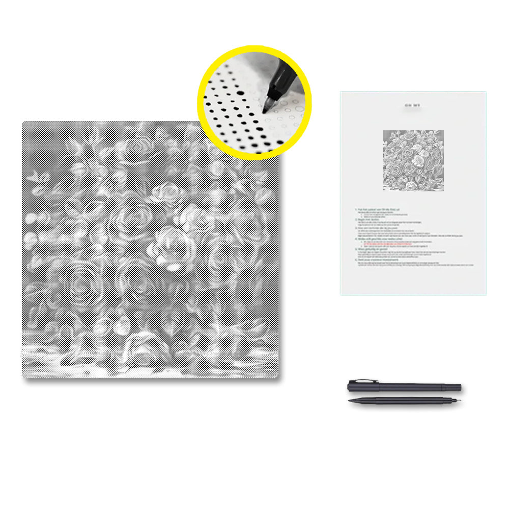 Bouquet - Dot Painting