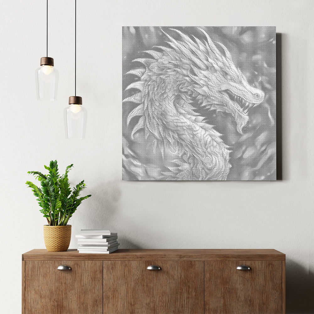 Dragon Sca - Dot Painting