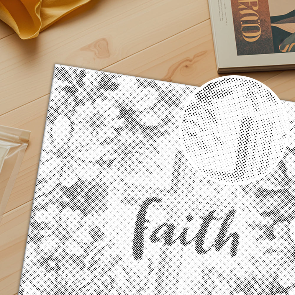 Faith in Bloom - Dot Painting