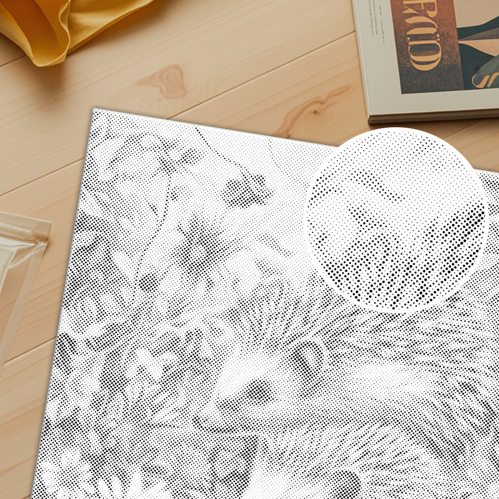 Hedgehog In The Flowers - Dot Painting