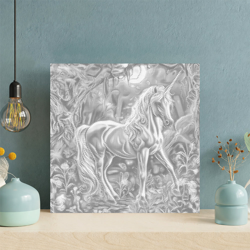 Magic Unicorn - Dot Painting
