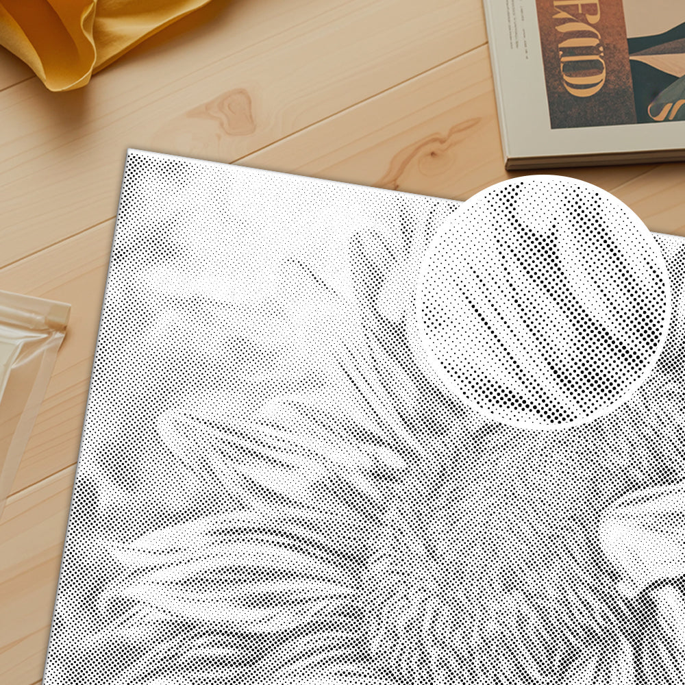 Open Sunflower - Dot Painting