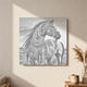 War Horse - Dot Painting