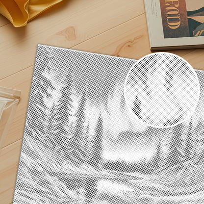 Winter Night - Dot Painting