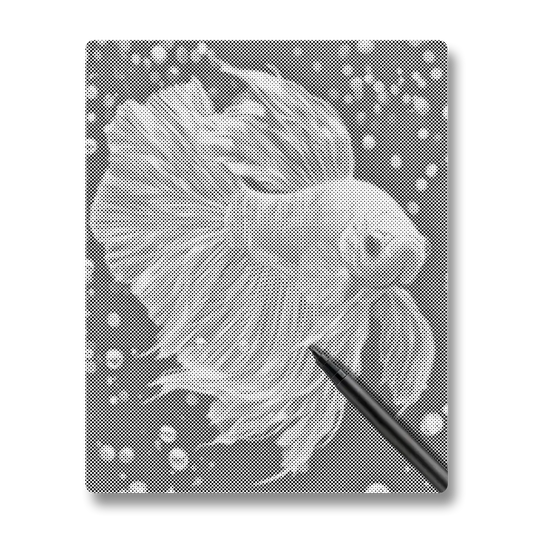 Jewlley Betta Fish - Dot Painting