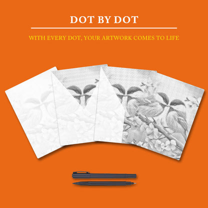 Love Birds - Dot Painting