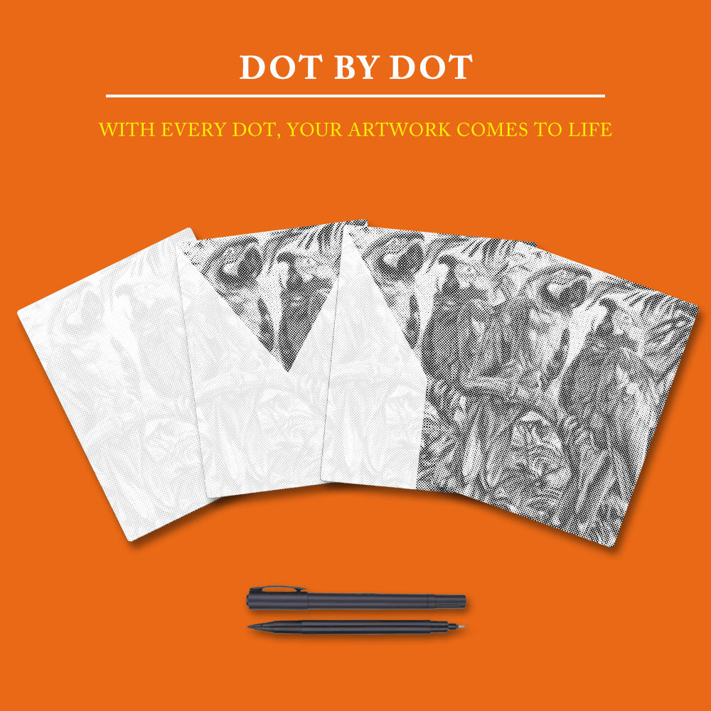 Parrot Bird - Dot Painting