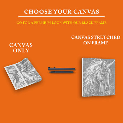 Majestic Unicorn - Dot Painting