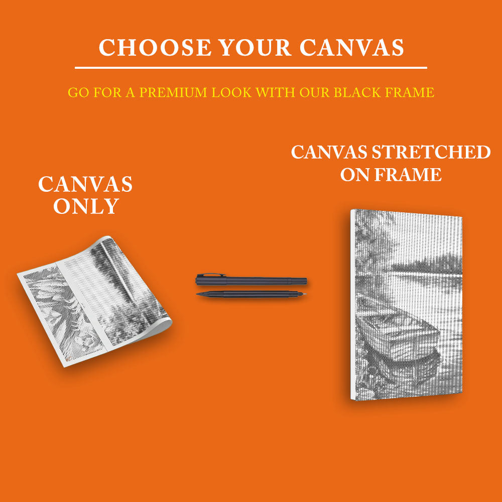 Boats in the Lake - Dot Painting