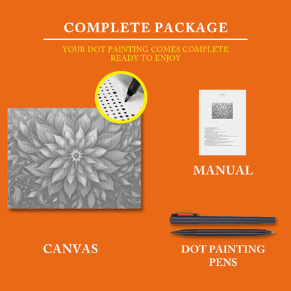 Mystic Bloom - Dot Painting