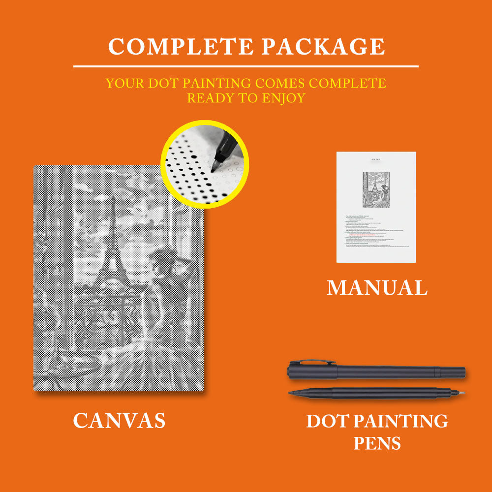 Pink dream - Dot Painting