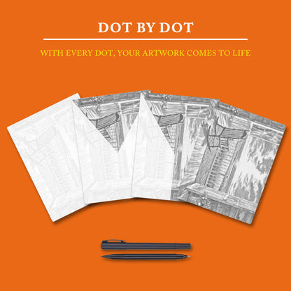 Seaside Rest - Dot Painting