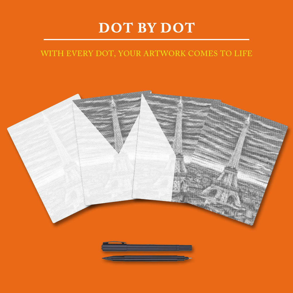 Eiffel Tow - Dot Painting