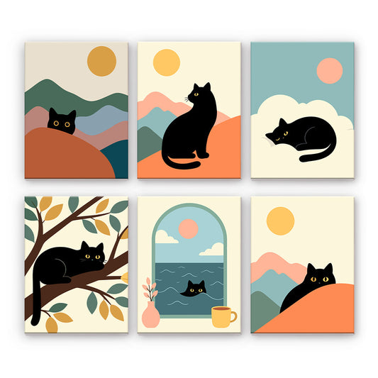 Black Cats and Landscapes