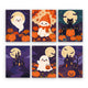 Cute Autumn Ghosts