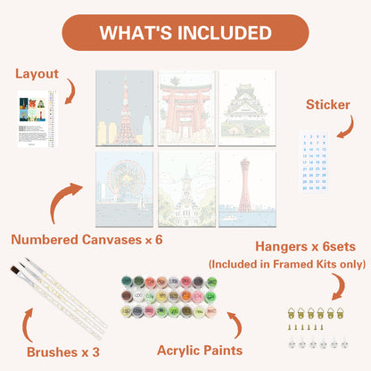 Japanese Landmark Posters