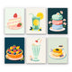 Pastel Desserts and Drinks